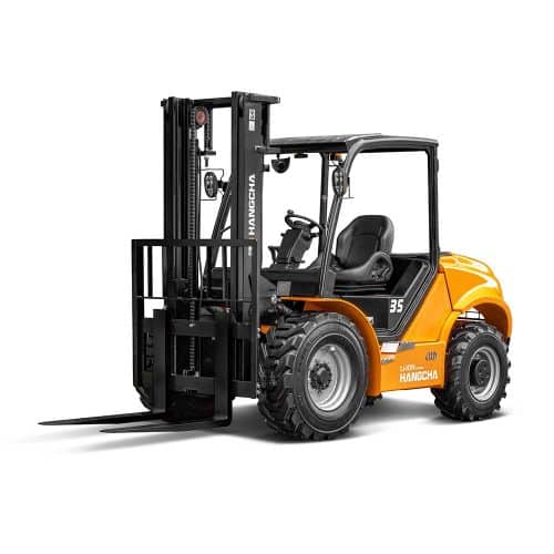 XH Serisi 2.5-3.5t Yüksek Gerilimli Lityum Güçlü Zorlu Arazı Forklifti